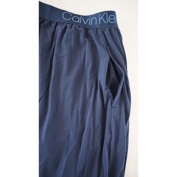Calvin Klein NM1662403 Men's Sz M Blue Shadow Ultra-Soft Modal Lounge Pants - Picture 3 of 8
